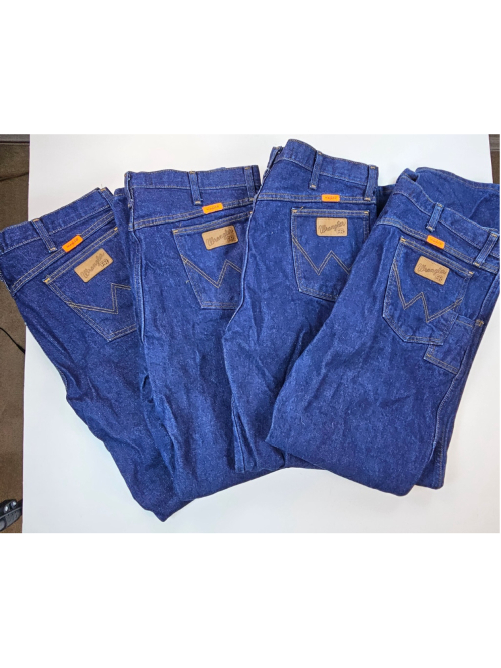 Lot of 4 Wrangler FR Jeans Mens 36x32 Flame Resistant CAT 2 Relaxed Fit Work